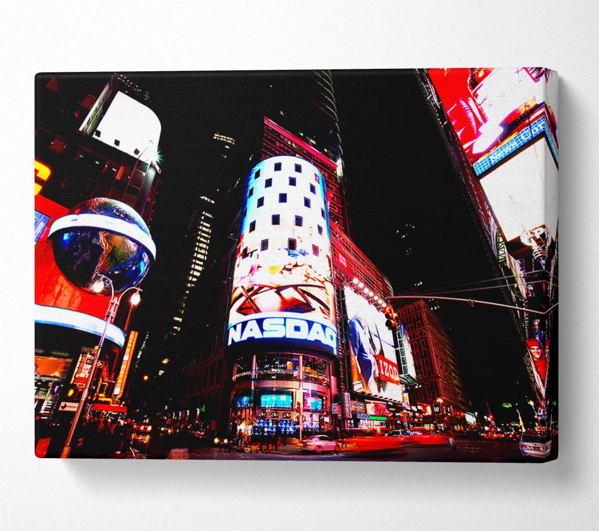 Tokyo Night Lights Canvas Wall Art