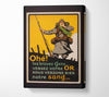 A Soldier Canvas Wall Art