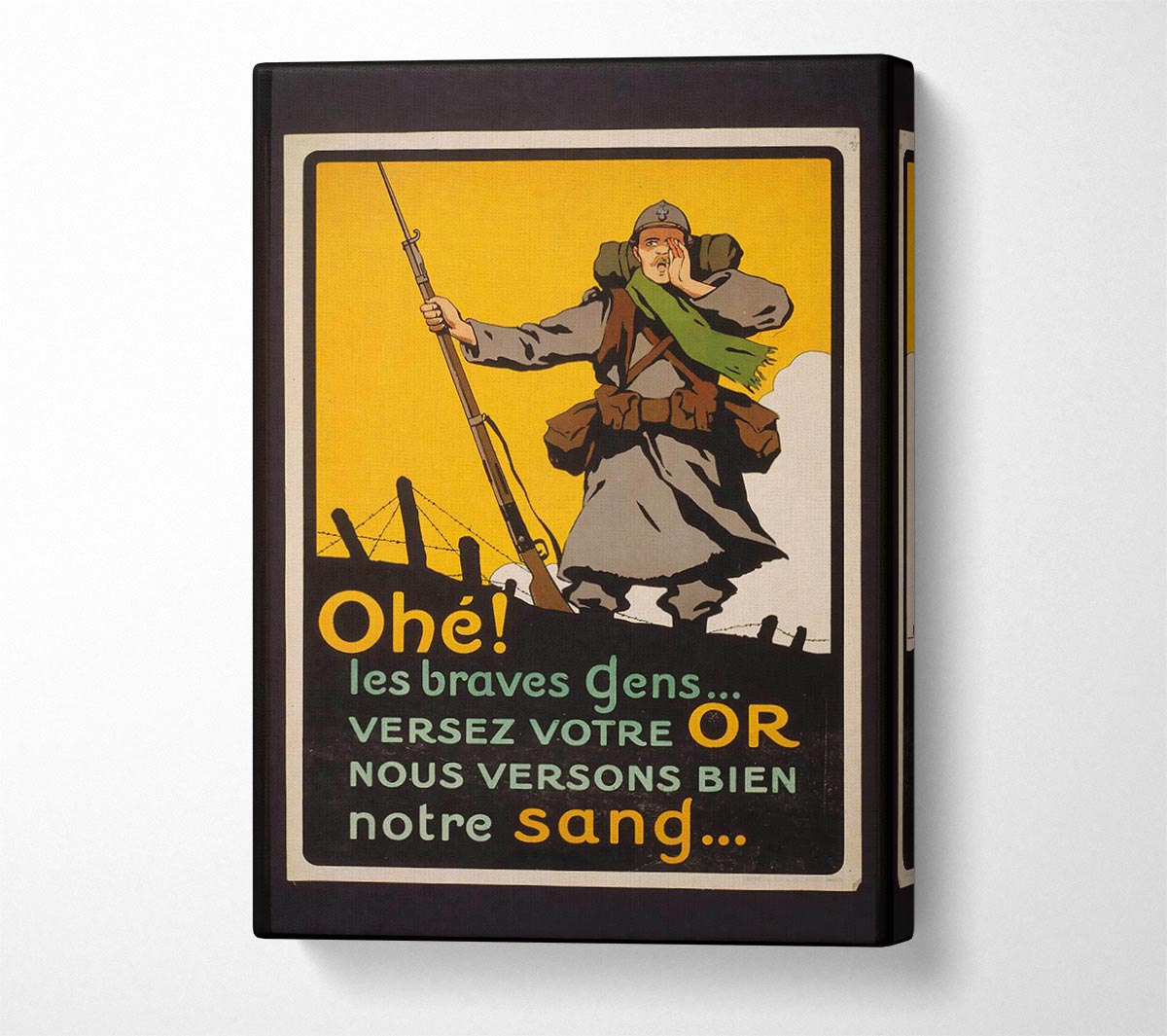 A Soldier Canvas Wall Art