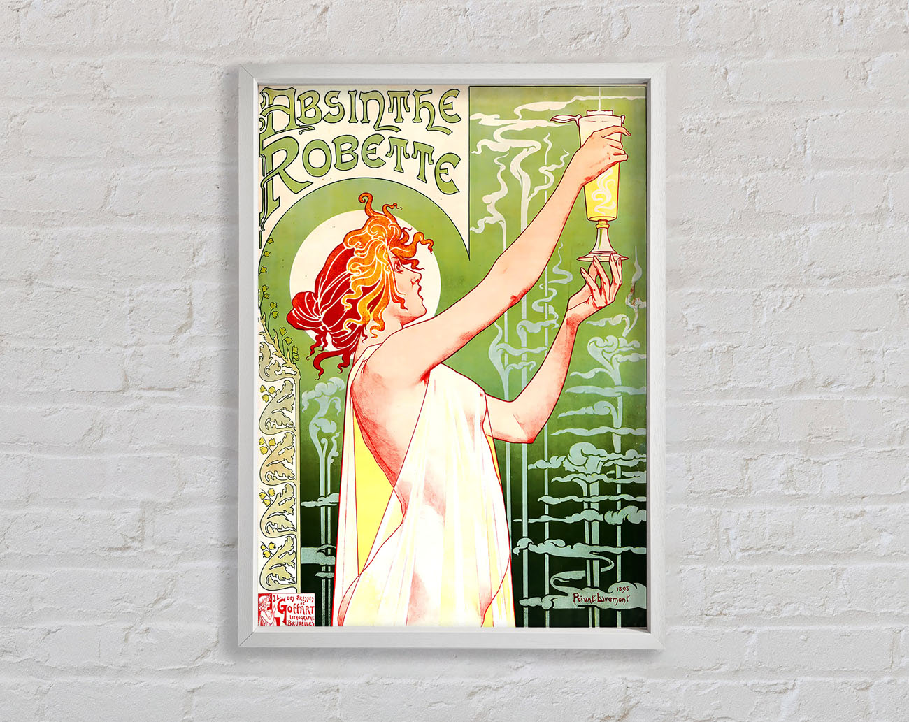 Absinthe Robette Framed Wall Art