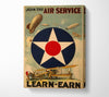 Air Service Canvas Wall Art