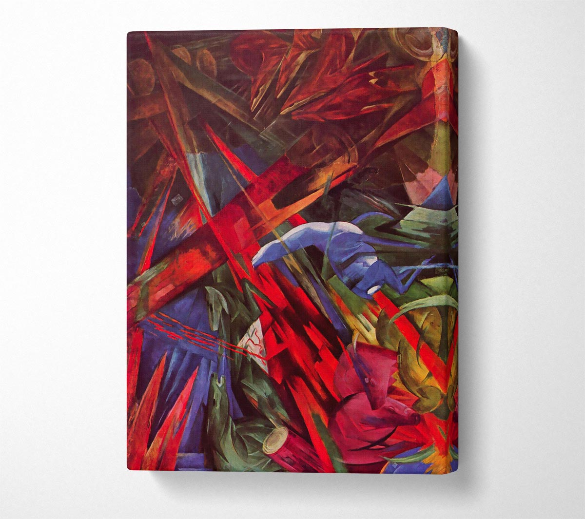 Franz Marc Animal Fates Canvas Wall Art