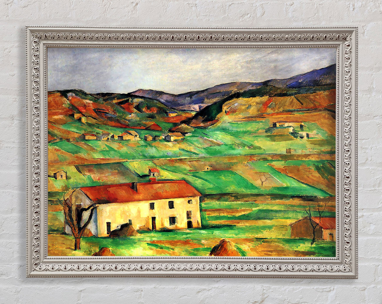 Cezanne Around Gardanne Framed Wall Art