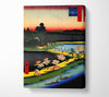 Hiroshige Azuma Shrine And The Entwined Camphor Canvas Wall Art