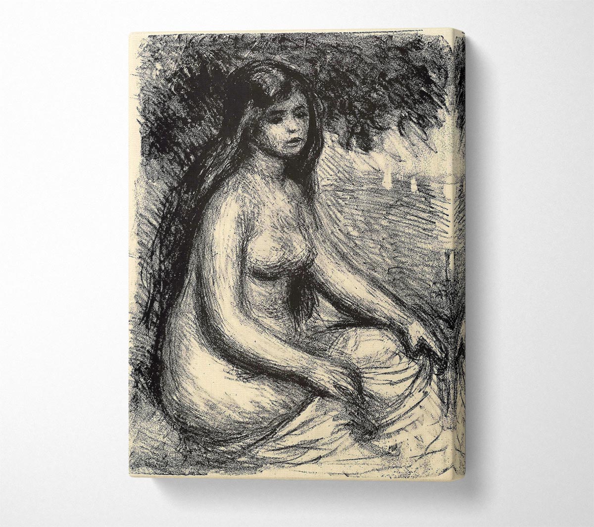 Renoir Bather 3 Canvas Wall Art