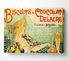 Biscuits And Chocolat Delacre Canvas Wall Art