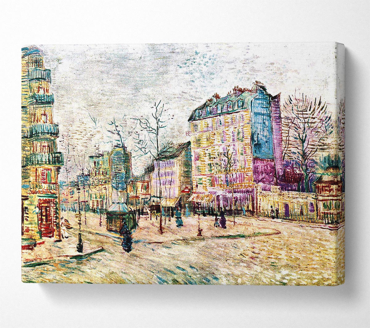 Van Gogh Boulevard De Clichy Canvas Wall Art