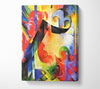 Franz Marc Broken Forms Canvas Wall Art