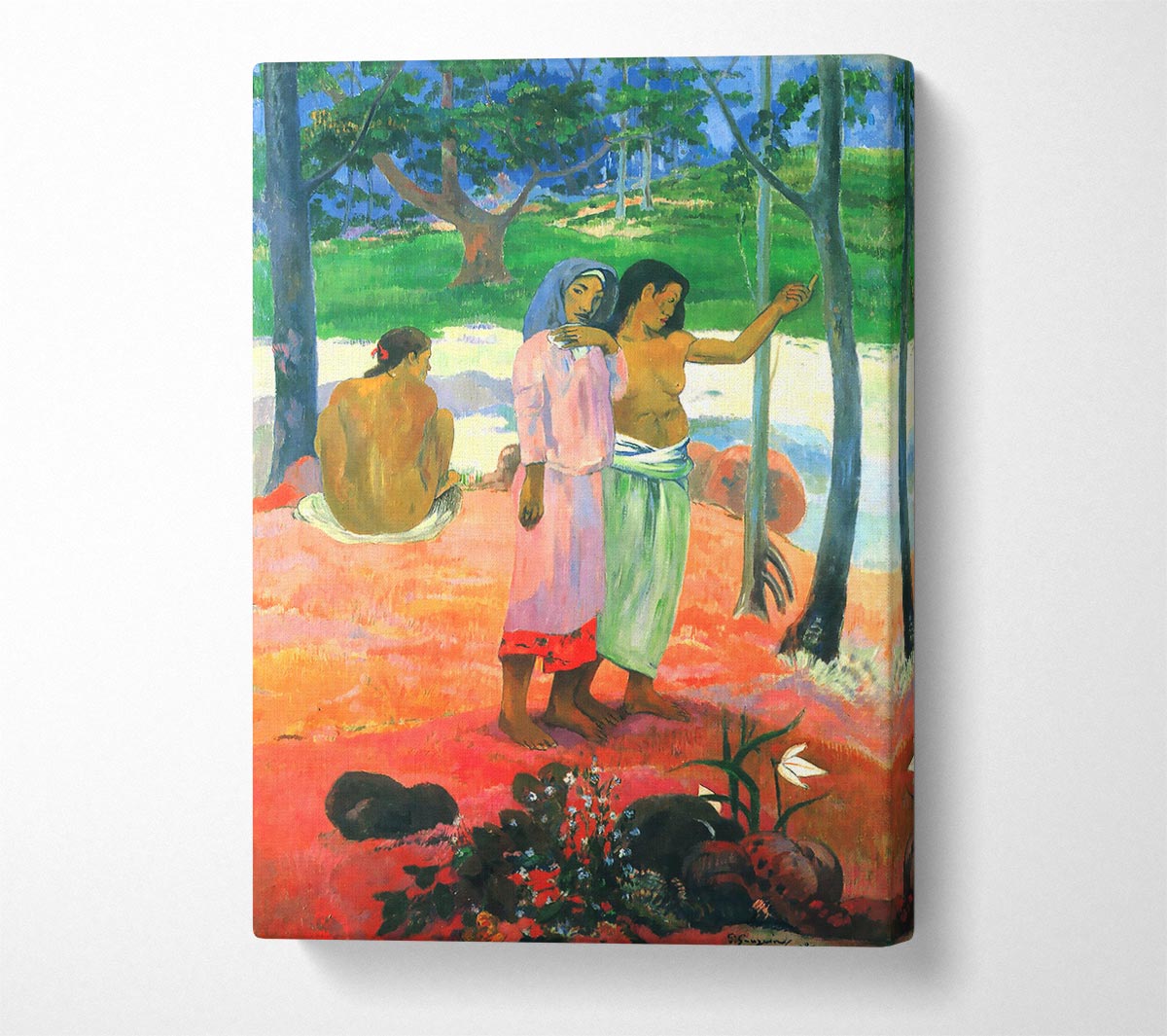 Gauguin Call For Freedom Canvas Wall Art