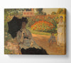 Monet Camille In The Garden With Jean And His Nanny Canvas Wall Art