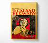 Cat And Canary 1927 Poster Canvas Wall Art