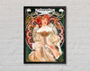 Alphonse Mucha Champenois Framed Wall Art