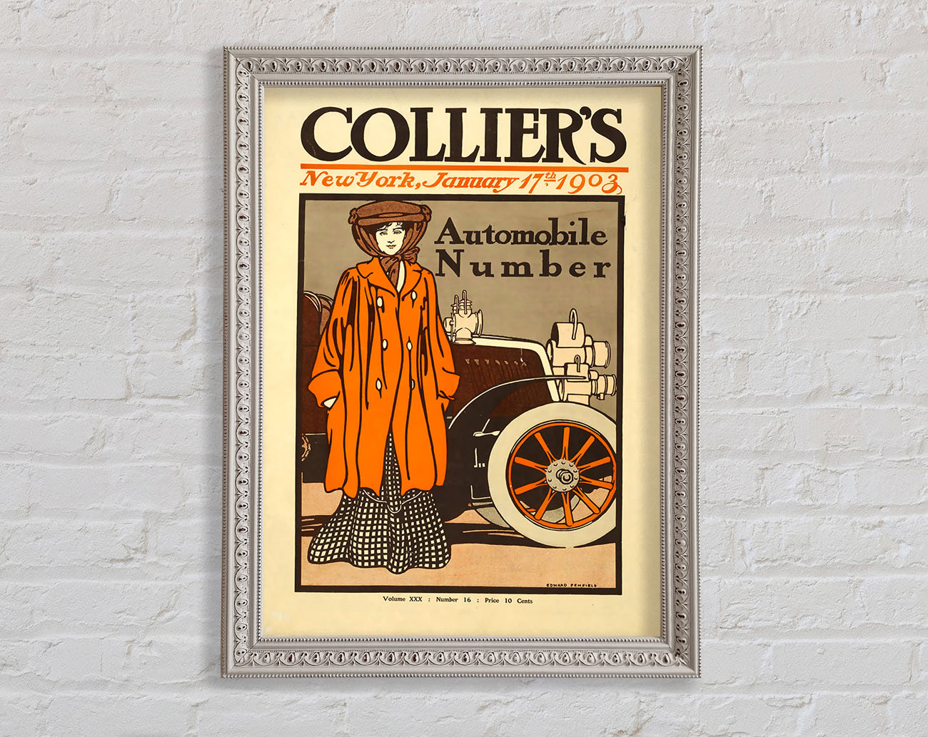 Colliers Framed Wall Art