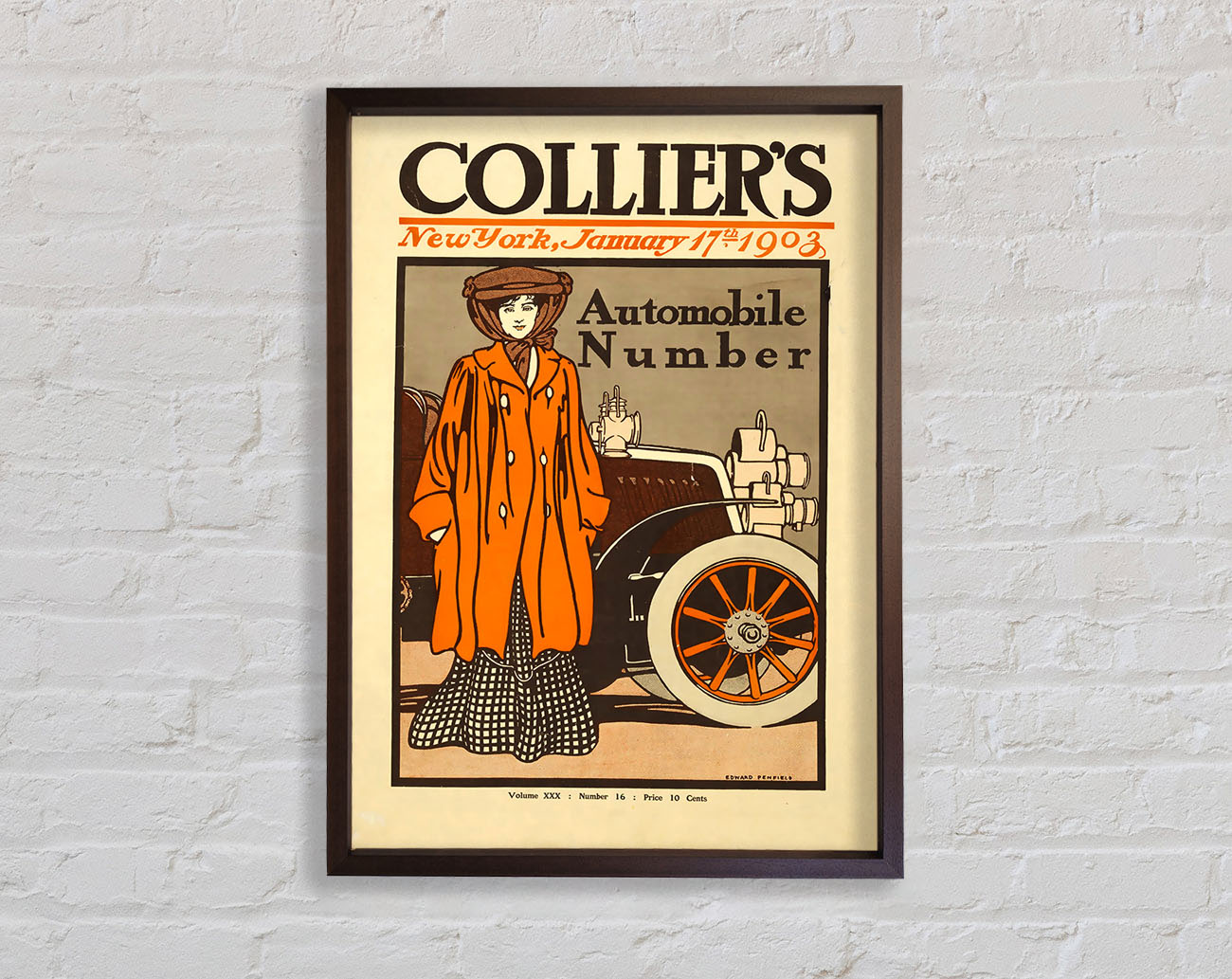 Colliers Framed Wall Art