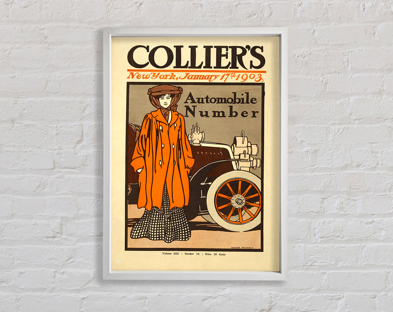 Colliers Framed Wall Art
