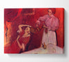 Degas Combing Hair Canvas Wall Art