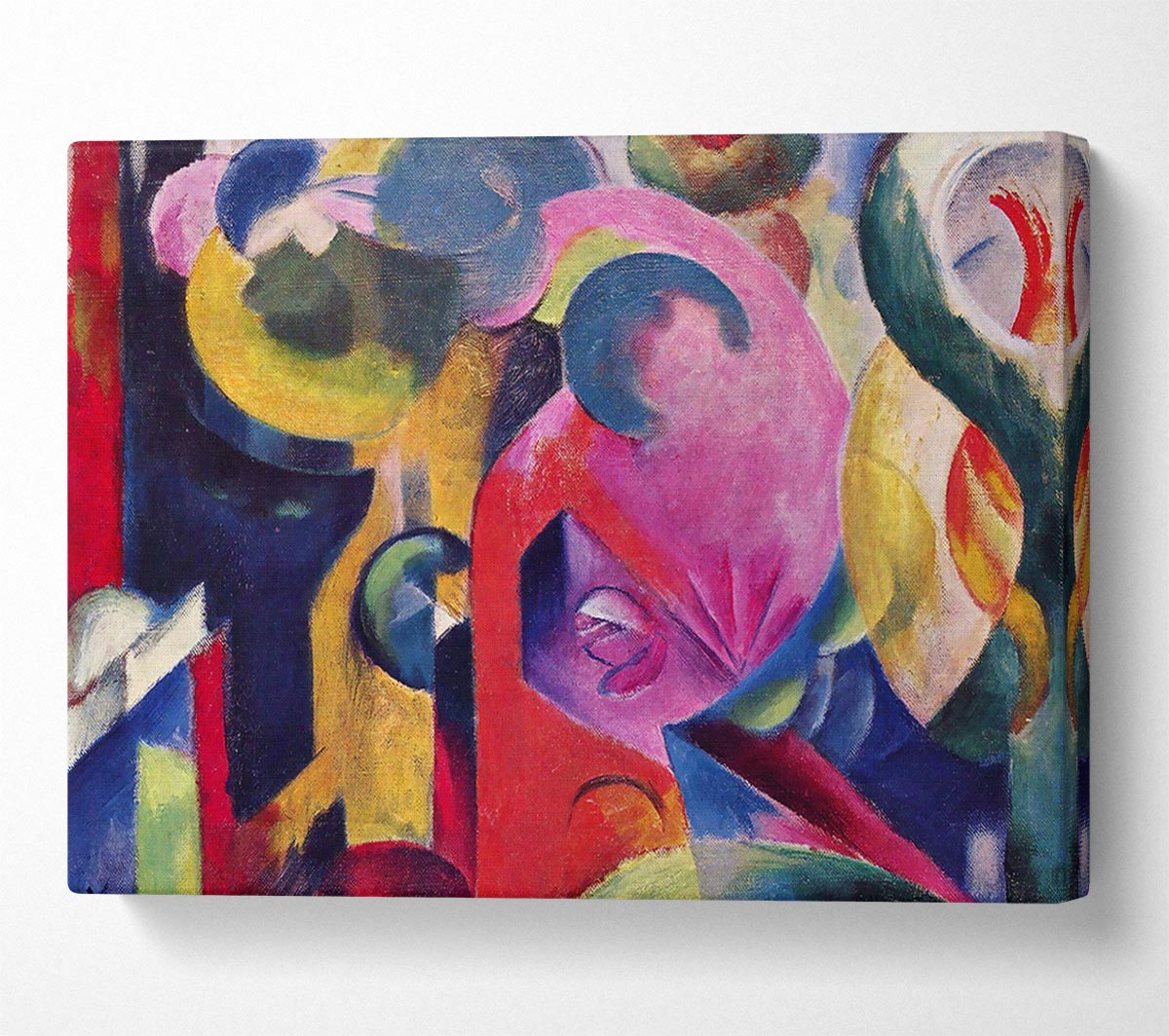 Franz Marc Composition 3 Canvas Wall Art