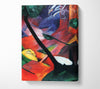 Franz Marc Deer In The Forest 2 Canvas Wall Art