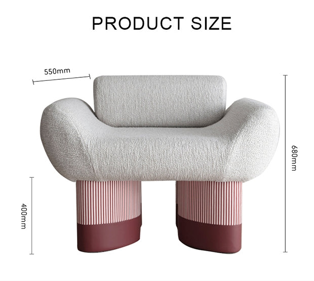 Egle Armchair, Boucle