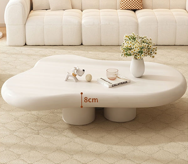Quintus Coffee Table, Cream
