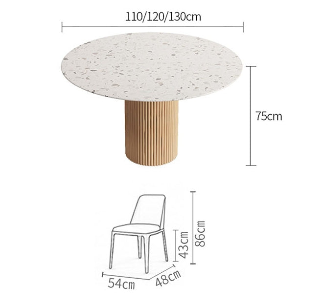 A Set of 2 Sienna Dining Chairs, White