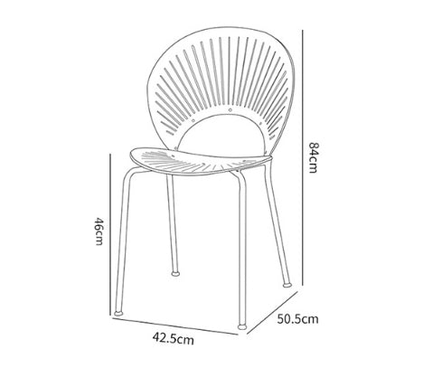 A Set of 2 Conker Dining Chair, Solid Wood