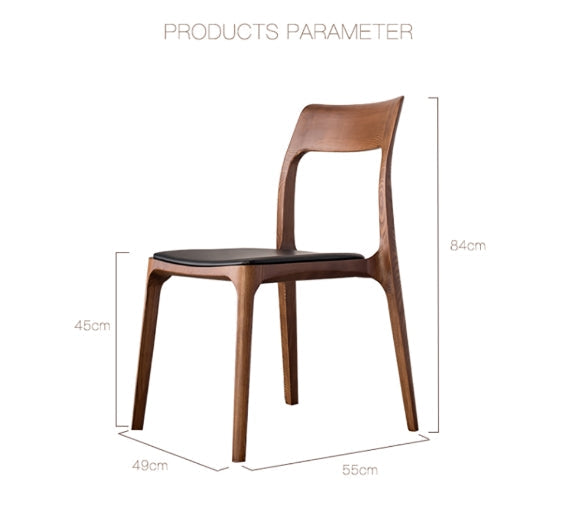 Hans CH3 Dining Chairs, Dark Oak/Light Oak