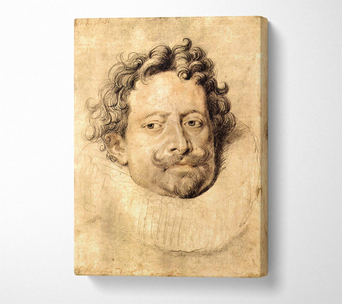 Rubens Don Diego Messia Canvas Wall Art