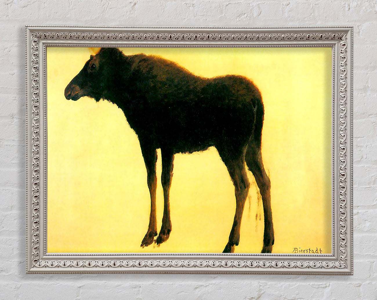 Bierstadt Elk Framed Wall Art