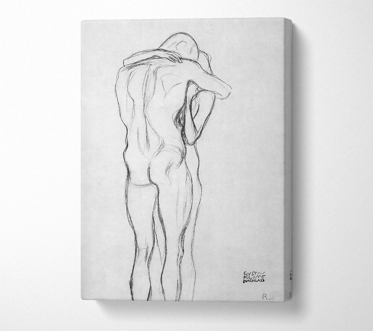 Klimt Embrace 2 Canvas Wall Art
