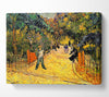 Van Gogh Entrance To The Public Park In Arles Canvas Wall Art