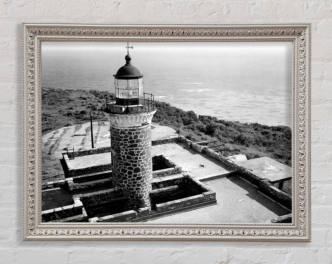 Ansel Adams Faro Isla De Culebritas 2 Framed Wall Art