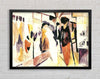 August Macke Fashion Shop Porch Framed Wall Art
