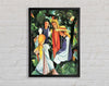 August Macke Four Girls Framed Wall Art
