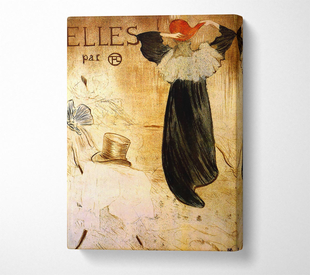 Toulouse Lautrec Frontispiece Canvas Wall Art