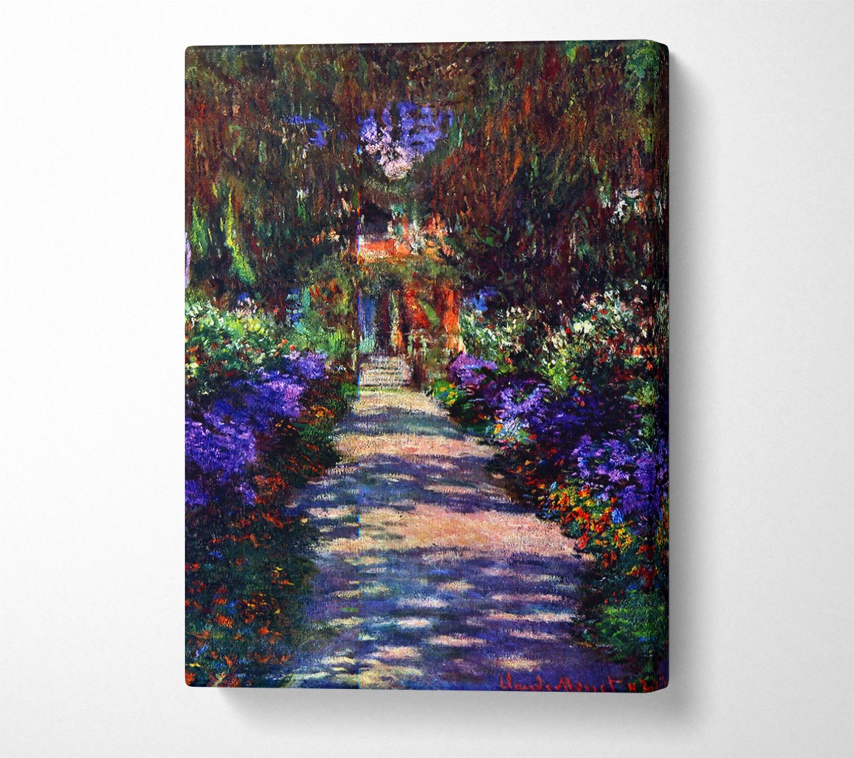 Monet Garden At Giverny 2 Canvas Wall Art