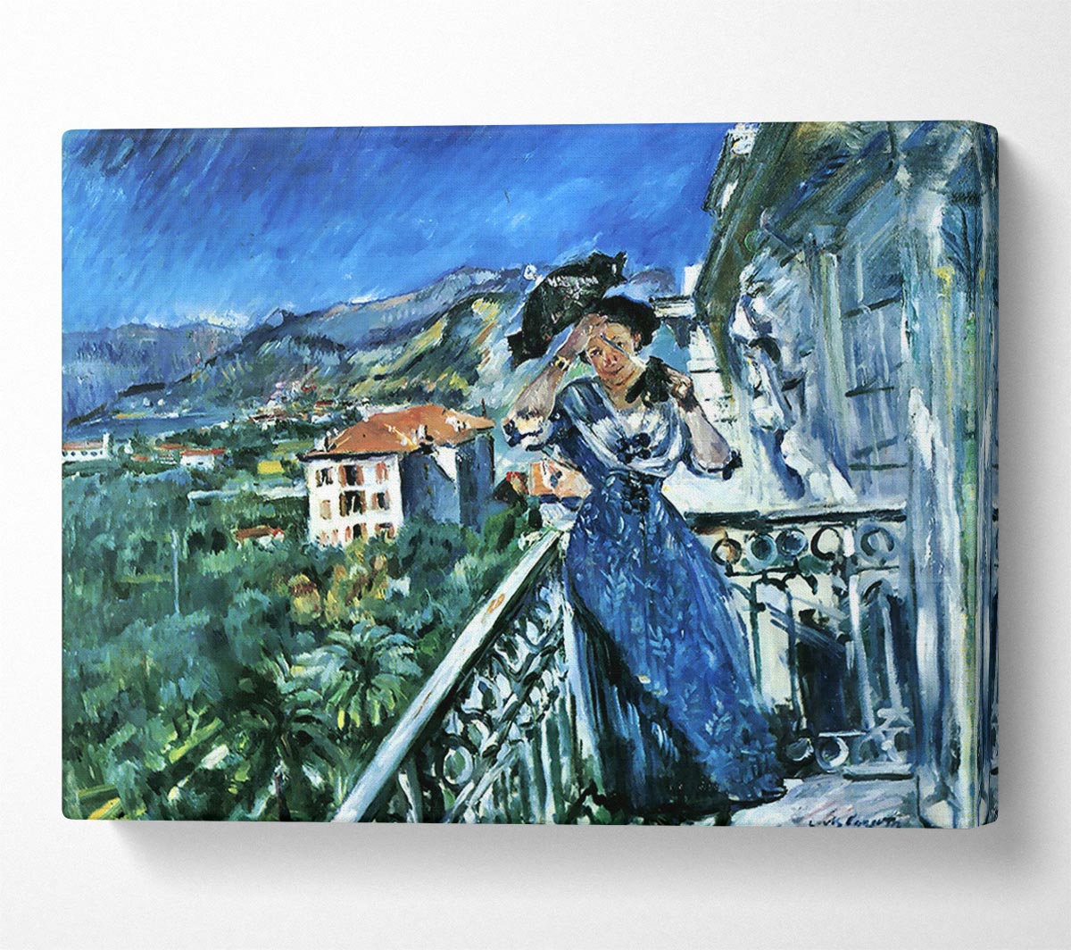 Lovis Corinth In Bordighera Canvas Wall Art