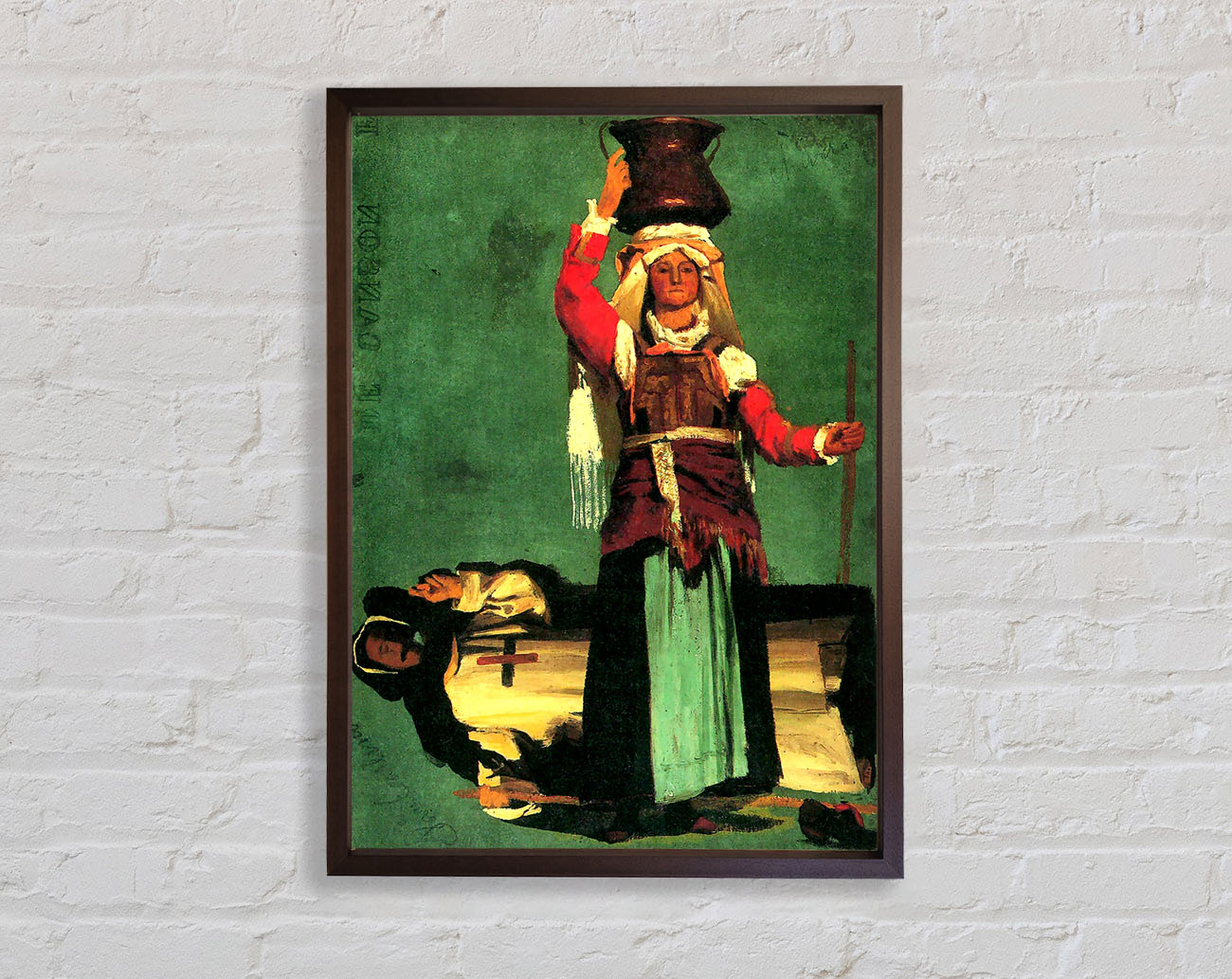 Bierstadt Italian Costume Studies Framed Wall Art