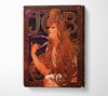 Alphonse Mucha Job Canvas Wall Art