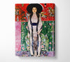 Klimt Adele Bloch-Bauer Red Canvas Wall Art