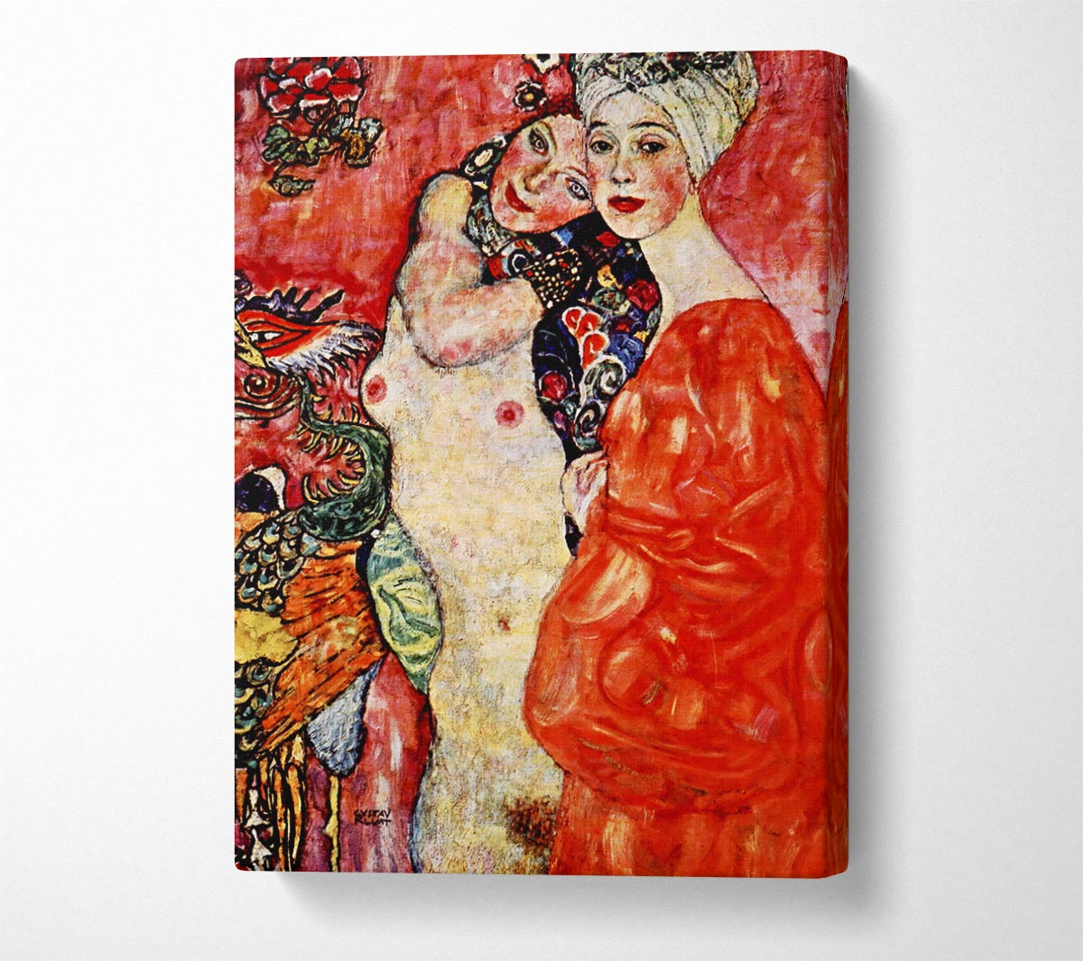 Klimt Girlfriends Canvas Wall Art