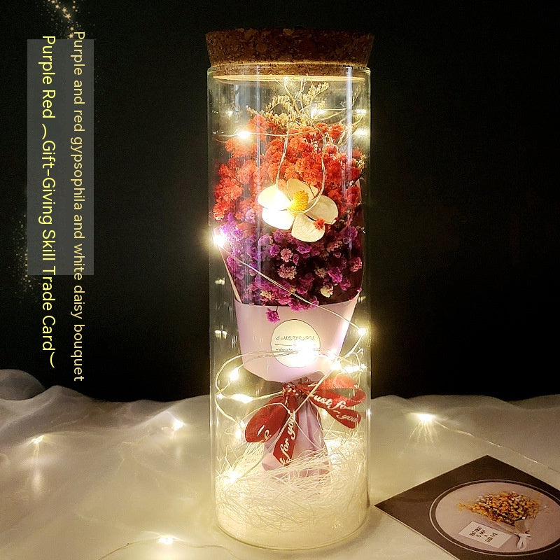 New Teacher's Day Gift Sunflower Bouquet Dried Flowers