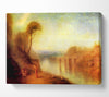 Joseph Mallord Turner Landscape With A Woman With A Tambourine Canvas Wall Art