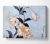 Hokusai Lilies Canvas Wall Art