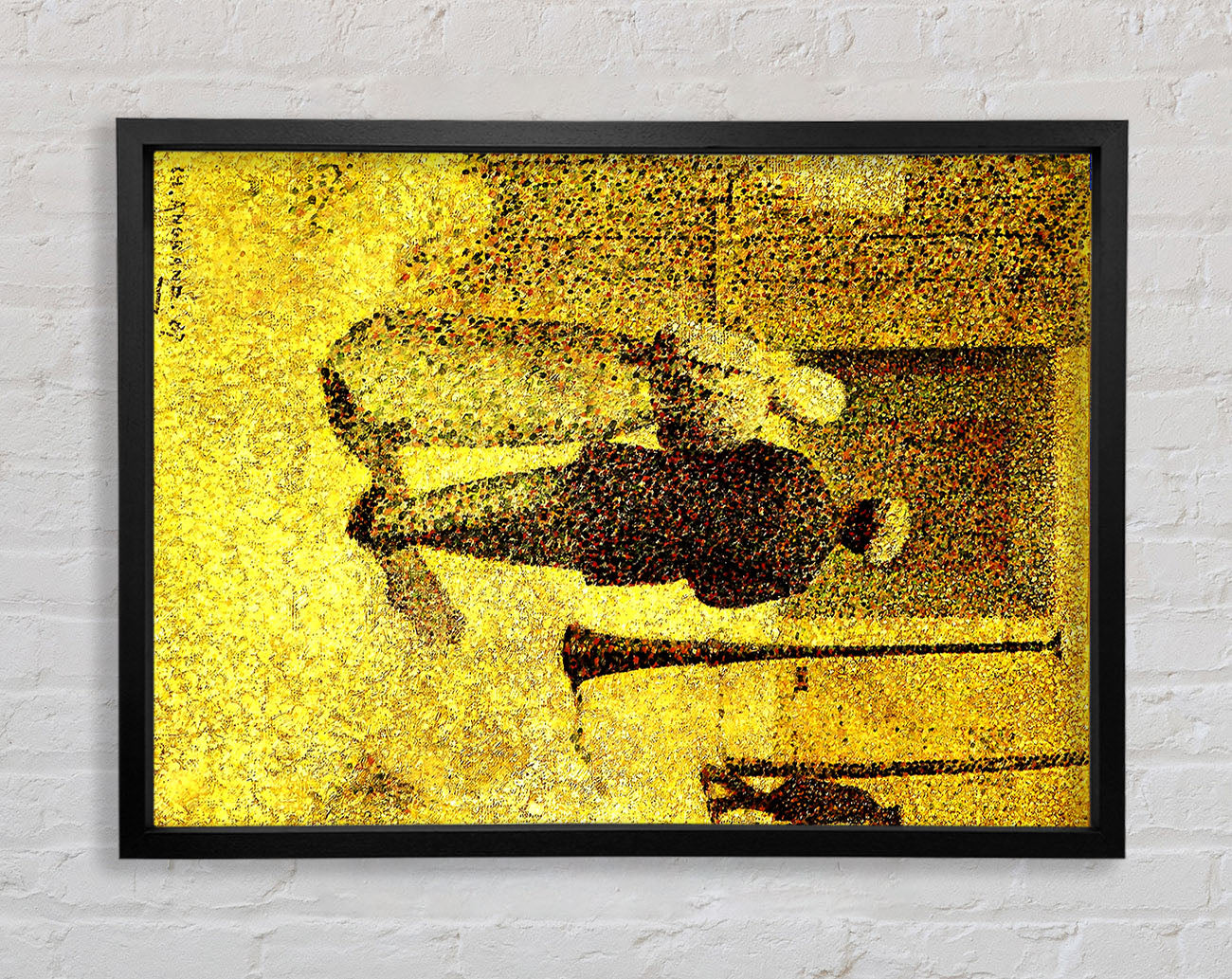Agrande Man And Woman On The Street Framed Wall Art