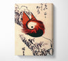 Hiroshige Mandarin Duck Canvas Wall Art