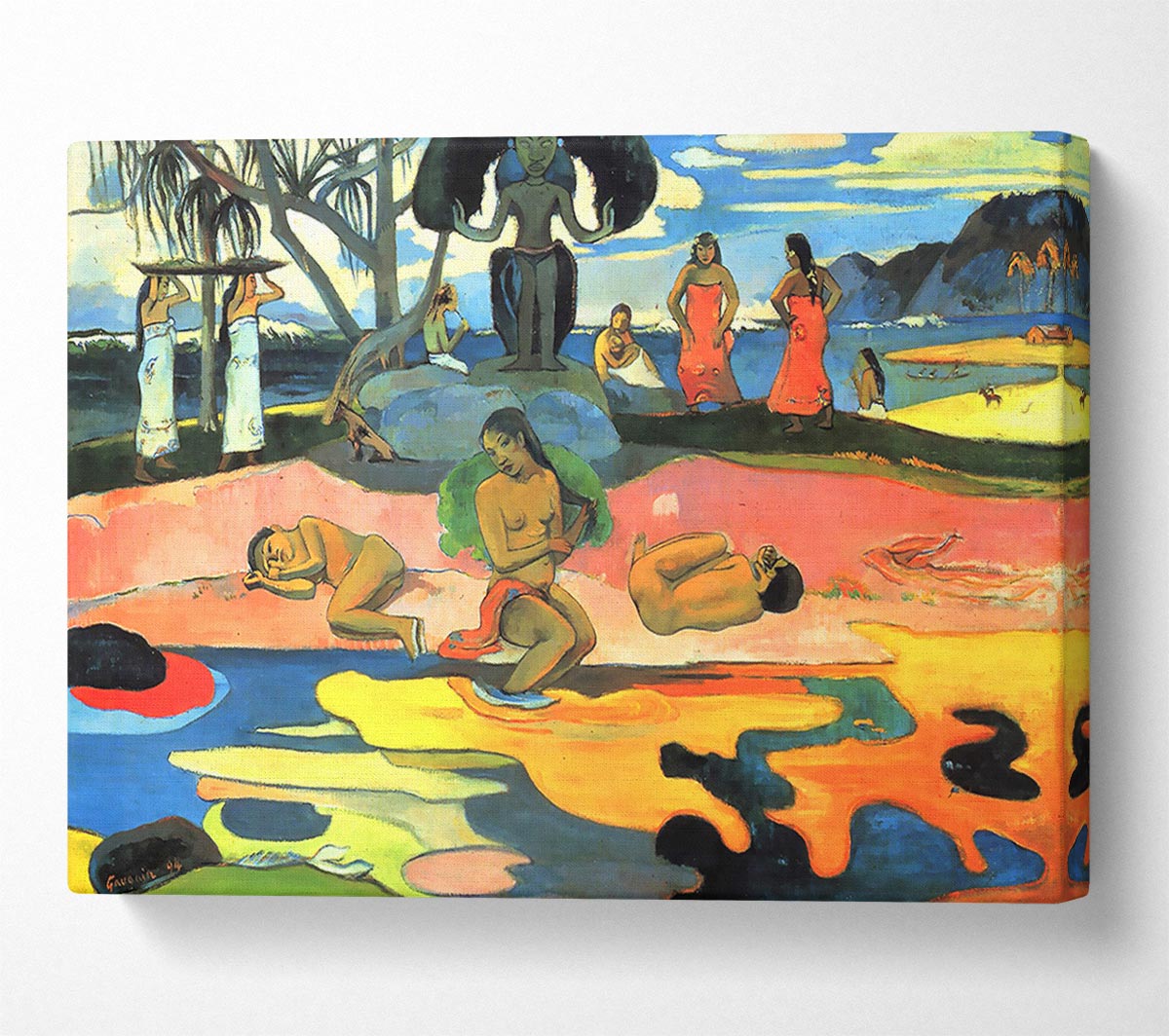 Gauguin Mohana No Atua Canvas Wall Art