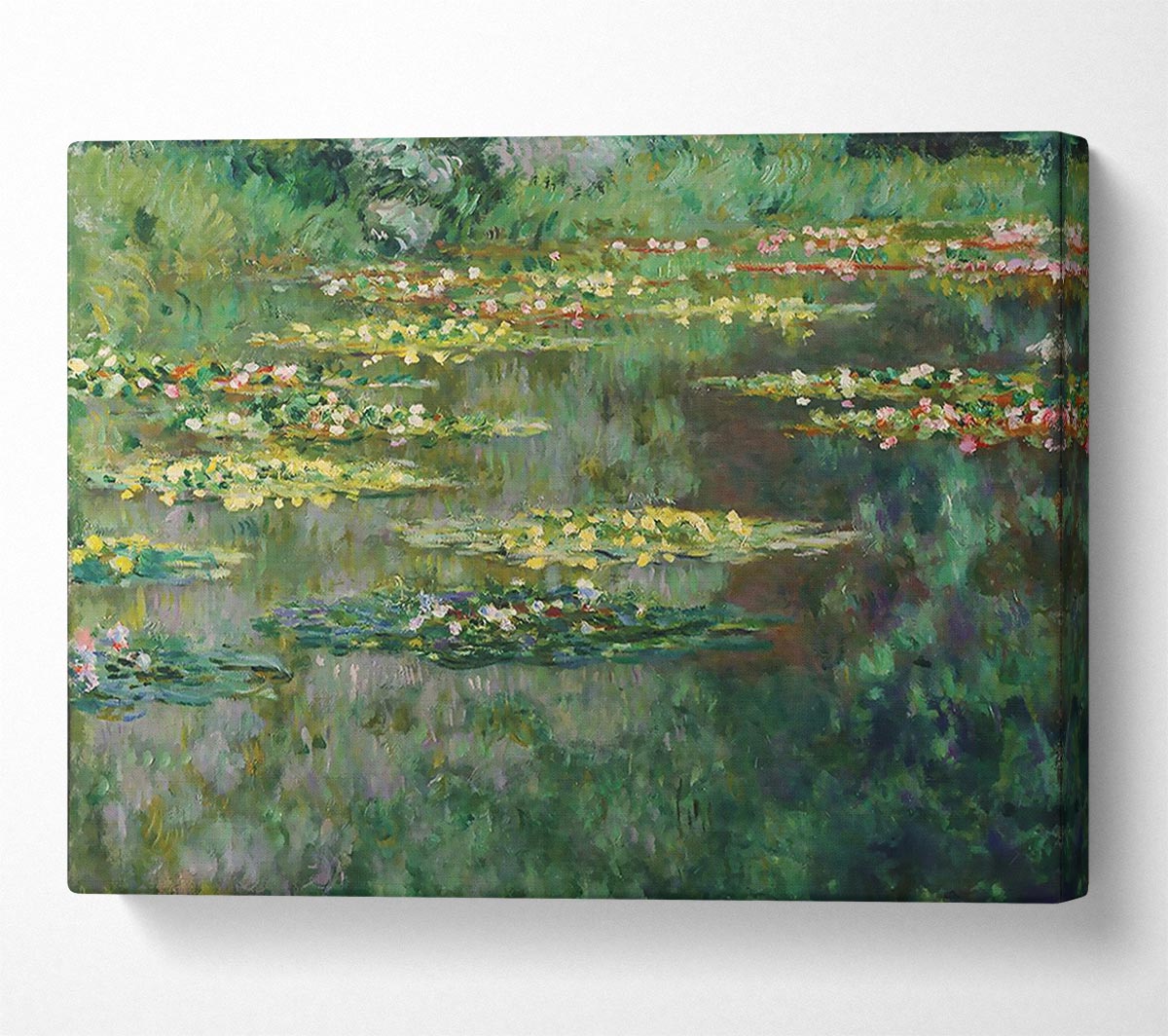 Monet Le Bassin Des Nympheas Canvas Wall Art