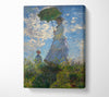 Monet Madame Monet And Her Son Canvas Wall Art