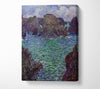Monet Port-Goulphar Canvas Wall Art
